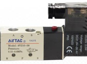 Airtac Air Pneumatic Solenoid Valve 2 position 5 way 4V210-08