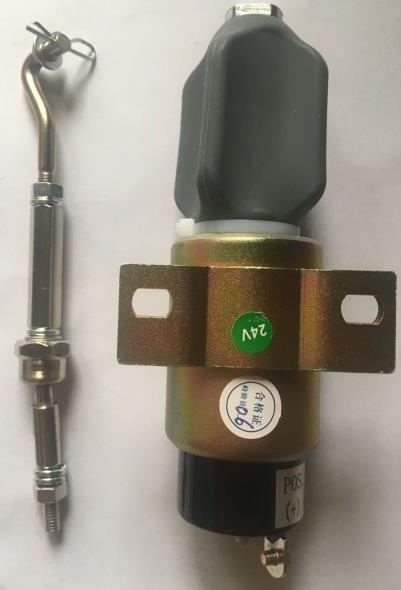 Flameout Solenoid Valve Choke Switch for Cummins & Shangchai Engine - Image 2