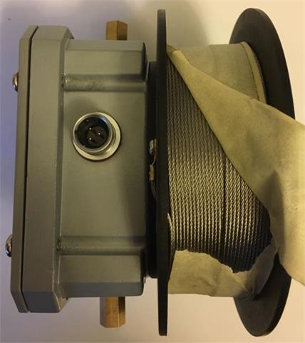 PAT Hirschmann Length Sensor-Cable Reel LG105 with Art No. 67105060006.

PAT Hirschmann Length Sensor-Cable Reel LG105/9 with Art No. 67105060009.

Length transmitter with Demag part number 001 399 12.