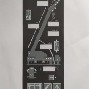 Tadano AML-M1 Panel Sticker