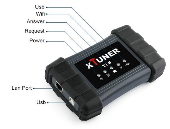 XTUNER T1 Heavy Duty Trucks Diagnostic Scanner - Image 5