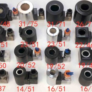 Solenoid Valve Coils with different Hole Diameter and Height