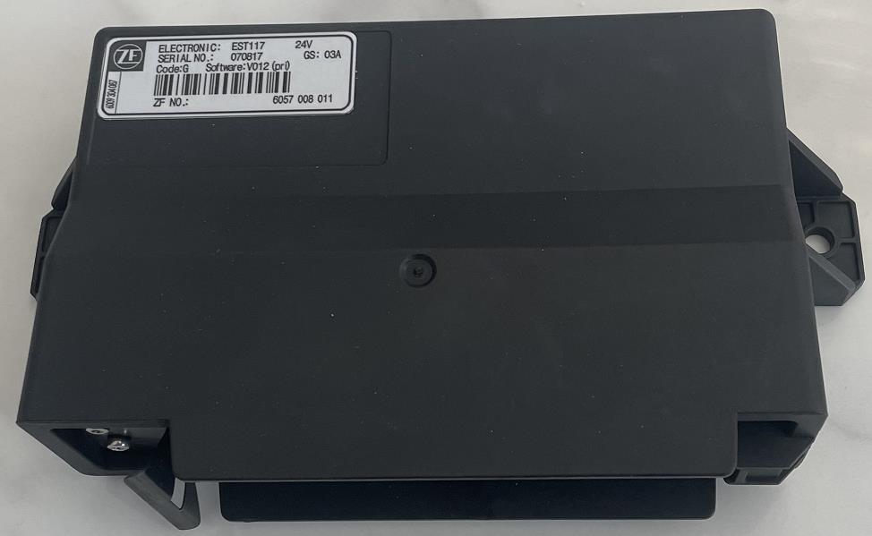 Wheel Loader ZF Transmission Controller EST117 6057008011 6009304087.
It's used for ZF 4WG-200 with part number 4644 024 173, etc.