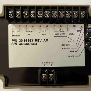 Speed Controller Control Governor 3098693 Generator Parts for Cummins KTA19 Engine