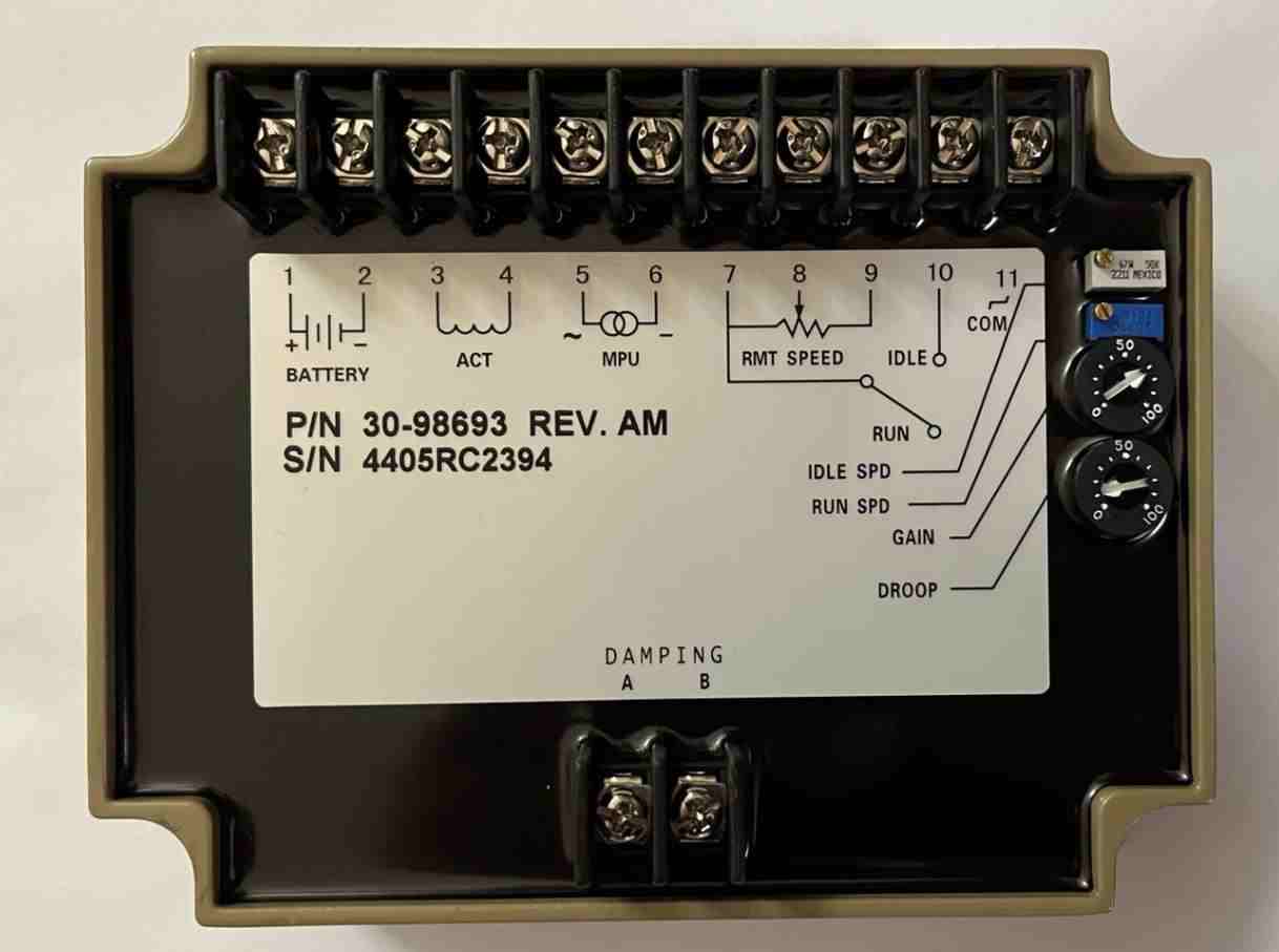 Speed Controller Control Governor 3098693 Generator Parts for Cummins KTA19 Engine