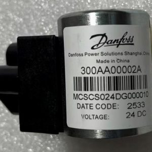 Eaton Danfoss Solenoid Valve Coil 300AA00002A MCSCS024DG000010
300AA00042A MCSCP024DG000010
300AA00082A MCSCJ024DG000010
300AA00122A MCSCH024DG000010